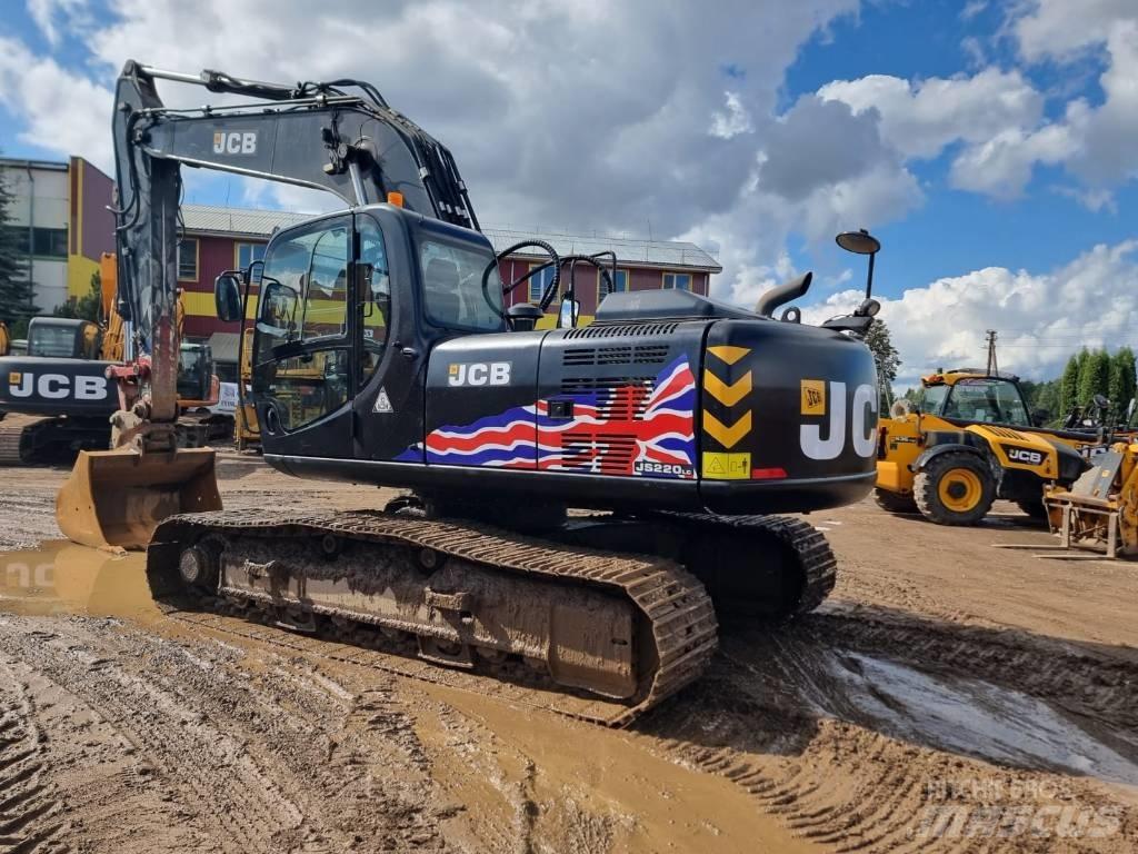 JCB JS220 LC T4 Paletli ekskavatörler