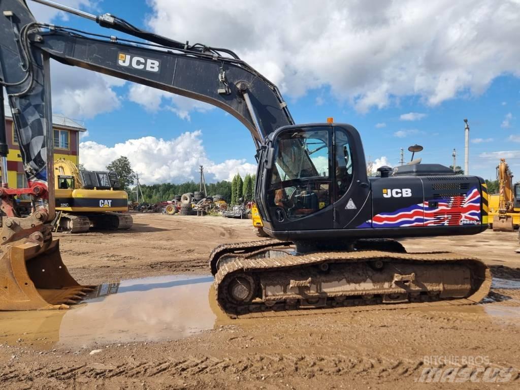 JCB JS220 LC T4 Paletli ekskavatörler
