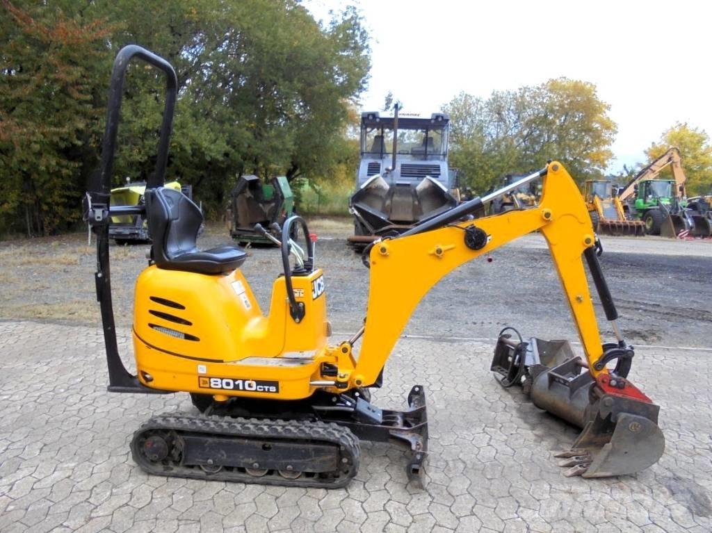 JCB 8010 CTS Mini ekskavatörler, 7 tona dek