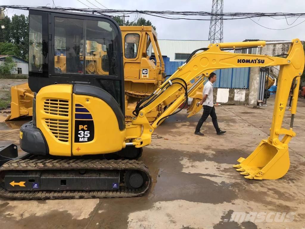 Komatsu PC 35 MR Mini ekskavatörler, 7 tona dek