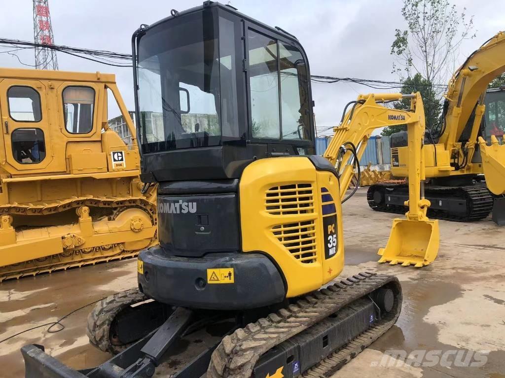 Komatsu PC 35 MR Mini ekskavatörler, 7 tona dek