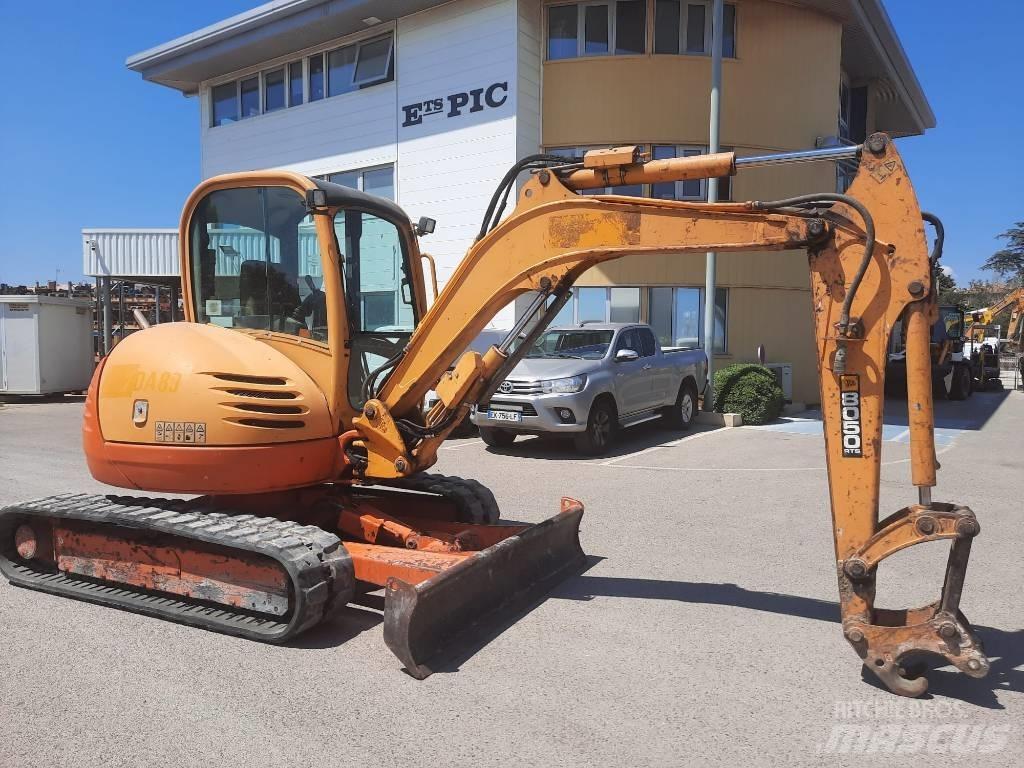 JCB 8050 RTS Mini ekskavatörler, 7 tona dek