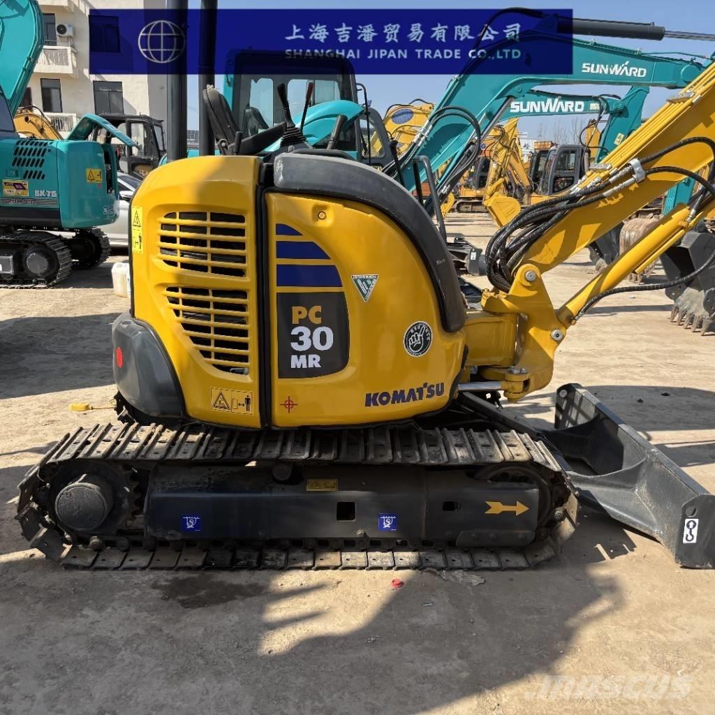 Komatsu PC 30 MR Mini ekskavatörler, 7 tona dek