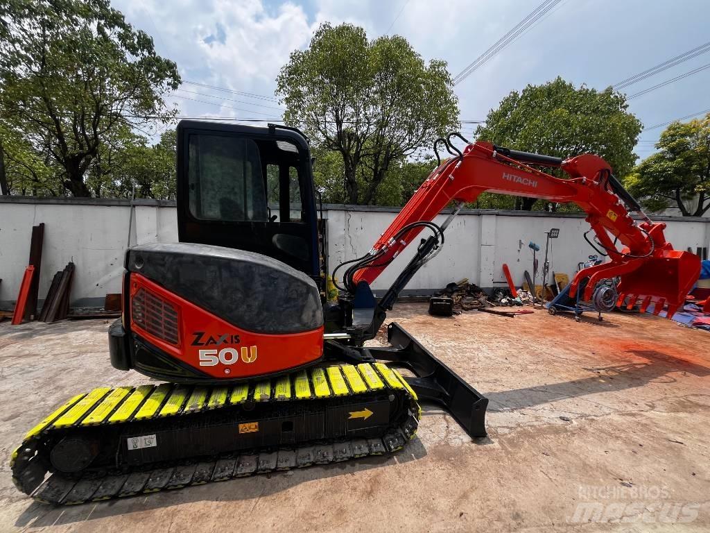Hitachi ZX 50 U Mini ekskavatörler, 7 tona dek