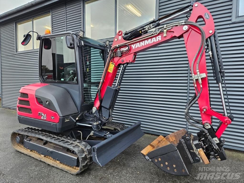 Yanmar SV 26 Mini ekskavatörler, 7 tona dek