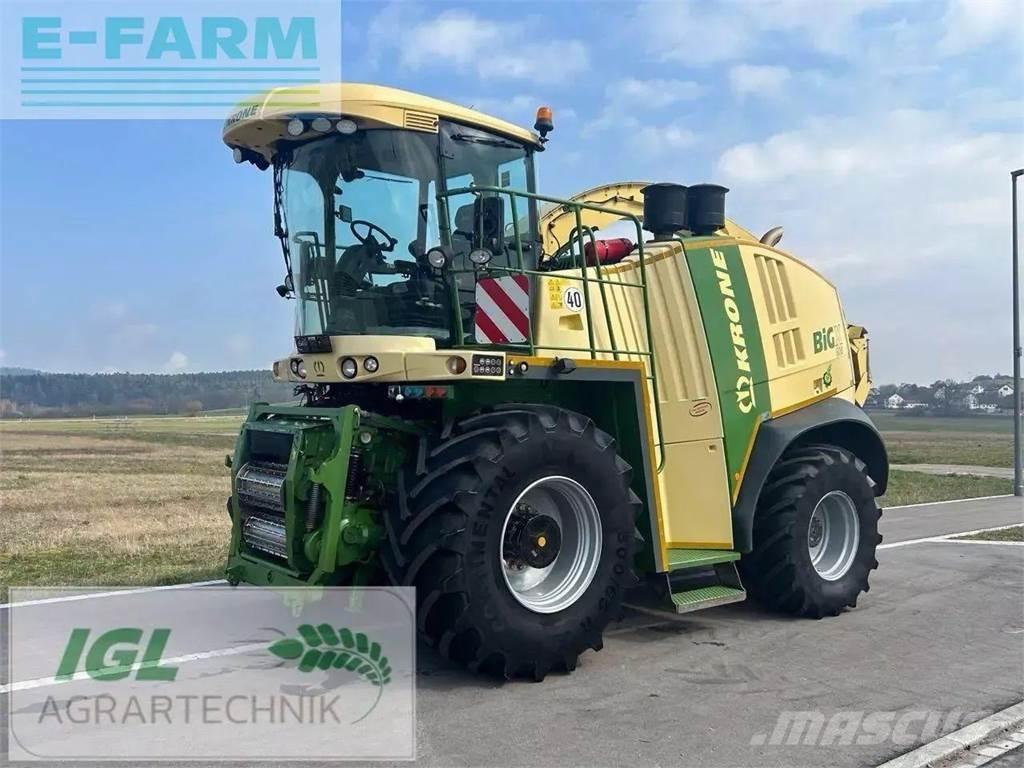 Krone big x 600 i Kendi yürür silaj makinalari