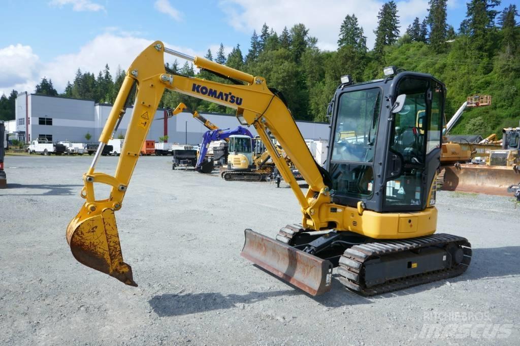 Komatsu PC30MR-5 Mini ekskavatörler, 7 tona dek