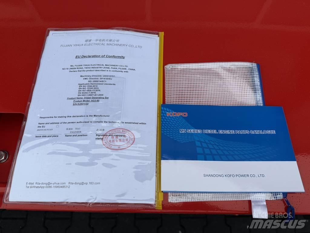 Ashita 80 KVA Dizel Jeneratörler