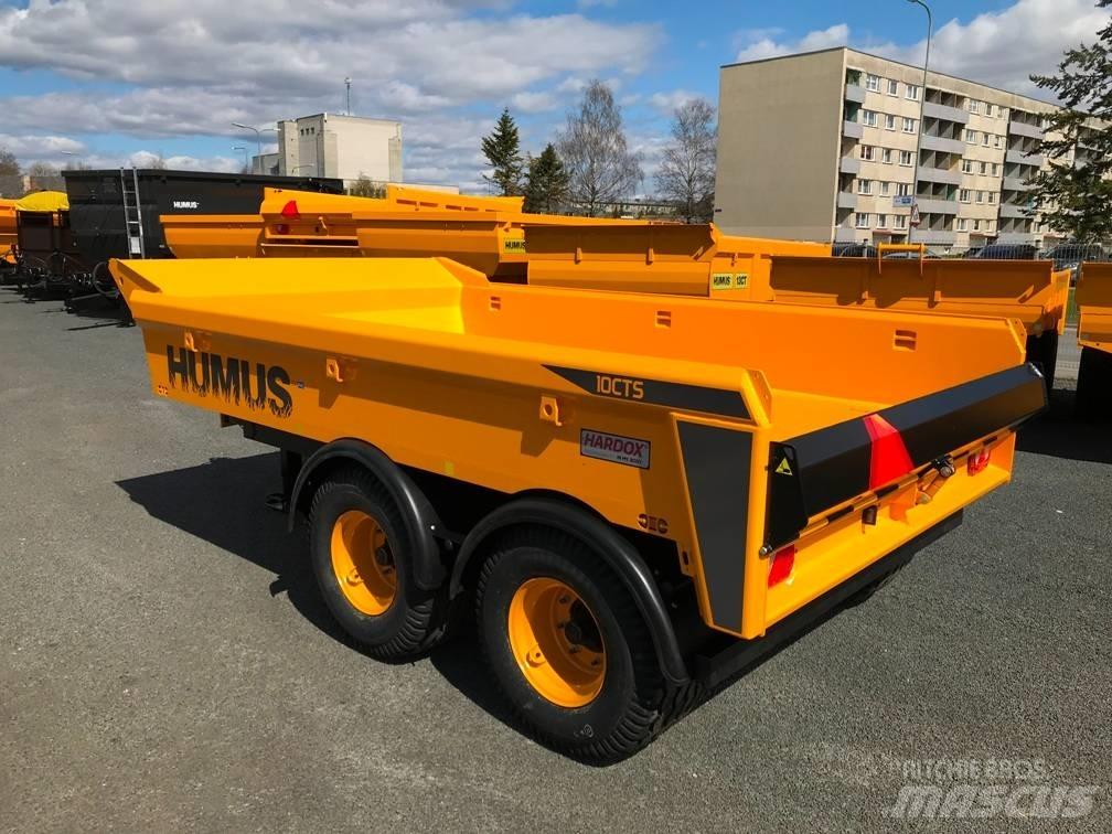 Humus 10CTS Boşaltma römorkları