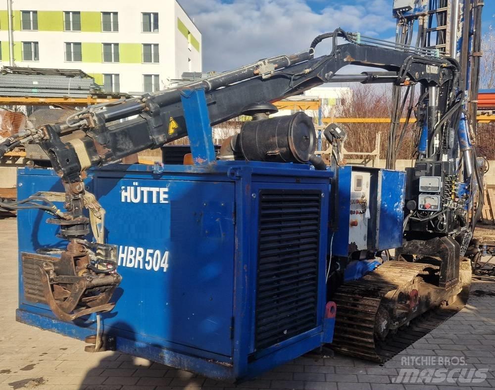 Hütte HBR 504 Kazik ve ankraj makinalari