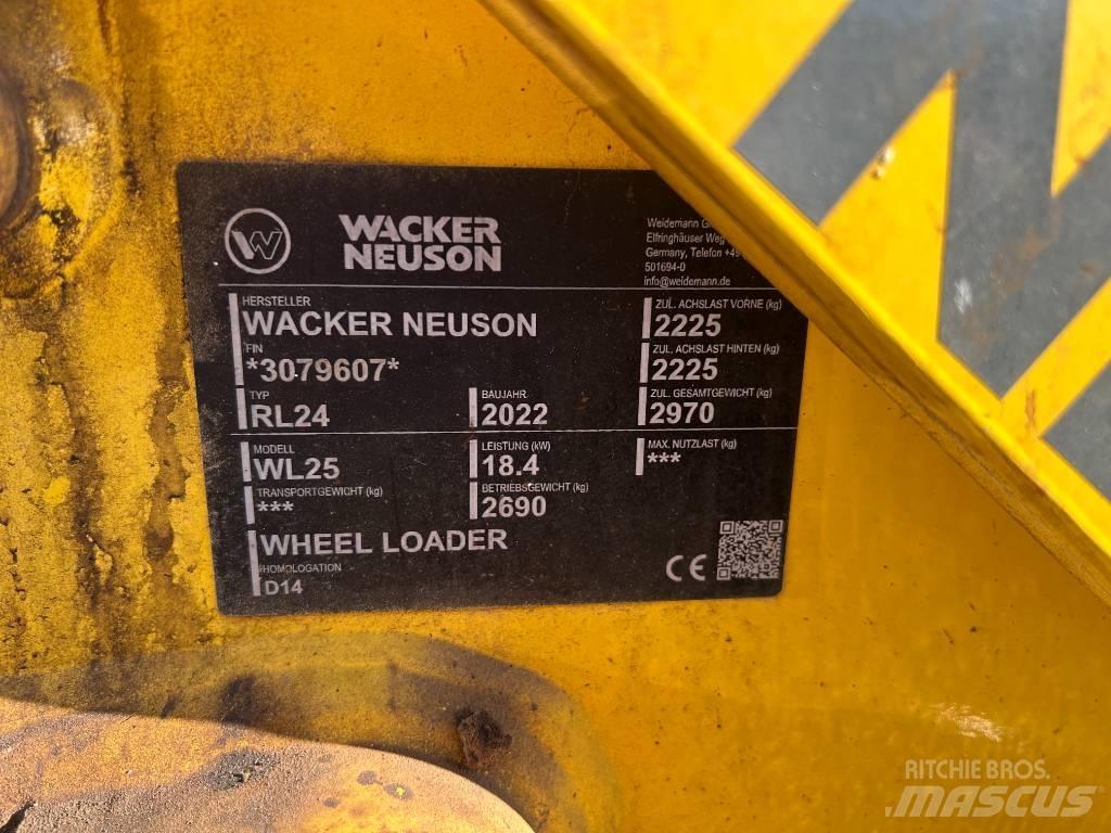 Wacker Neuson WL 25 Tekerlekli yükleyiciler