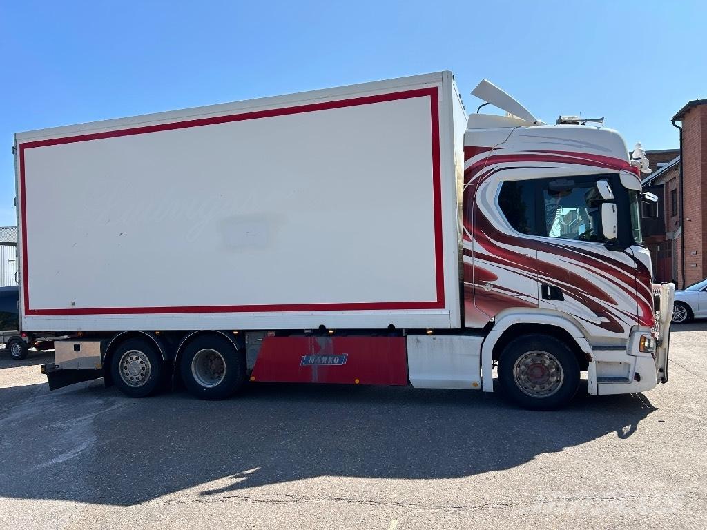 Scania R 650 6x2 Kapali kasa kamyonlar