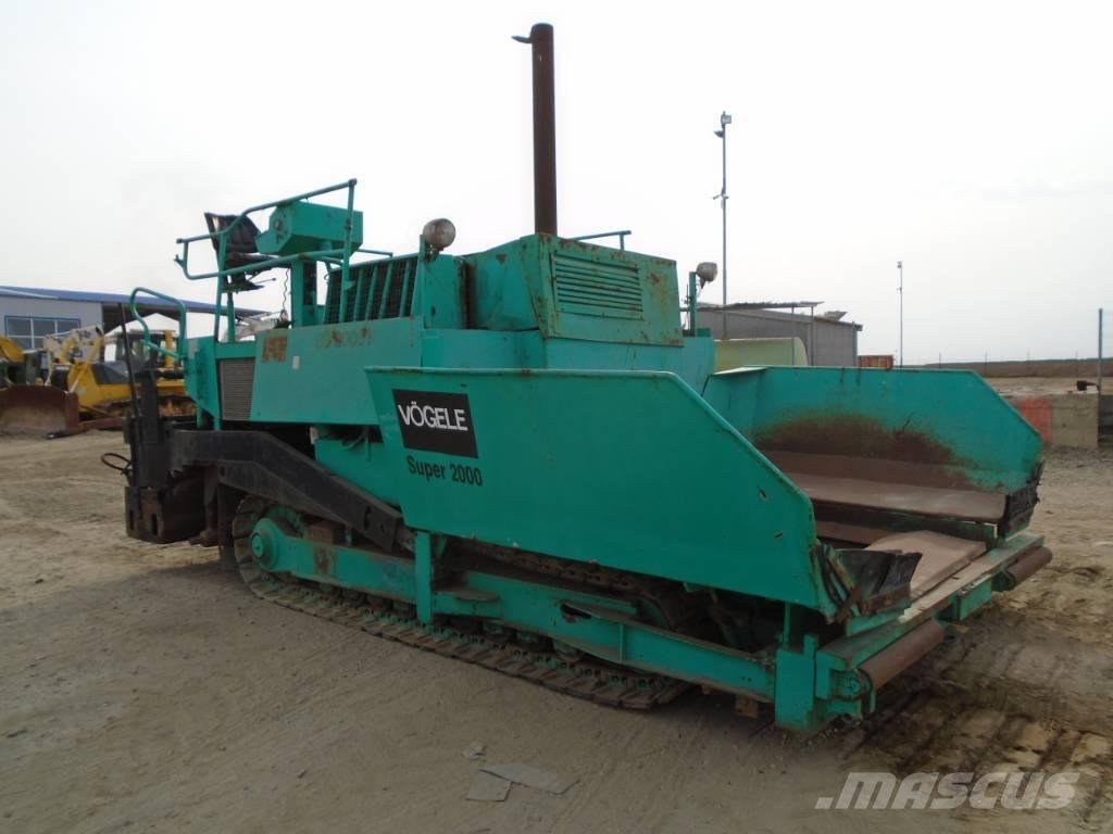 Vögele Super 2000 Asfalt sericiler