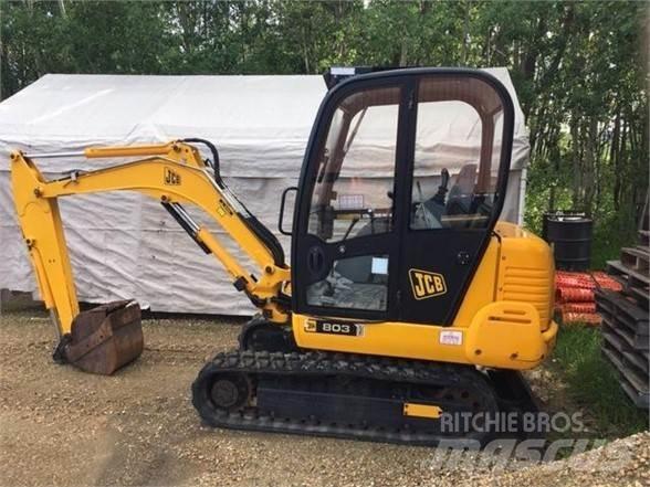 JCB 803 Mini ekskavatörler, 7 tona dek