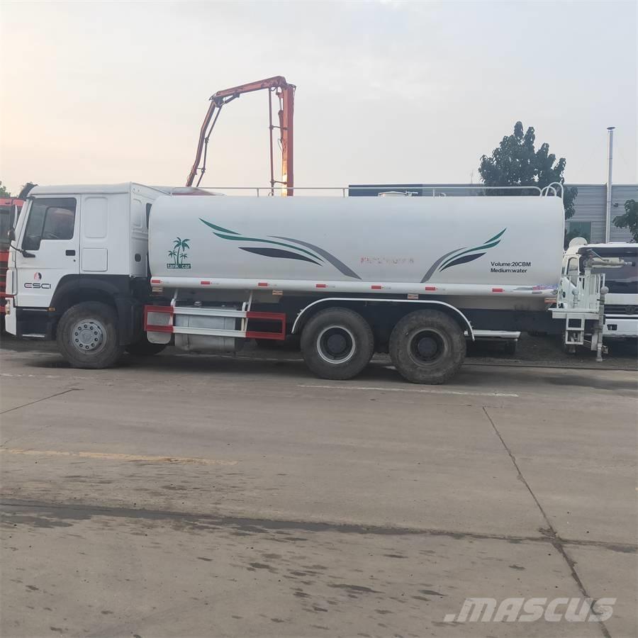 Howo 371 6x4 Su tankerleri