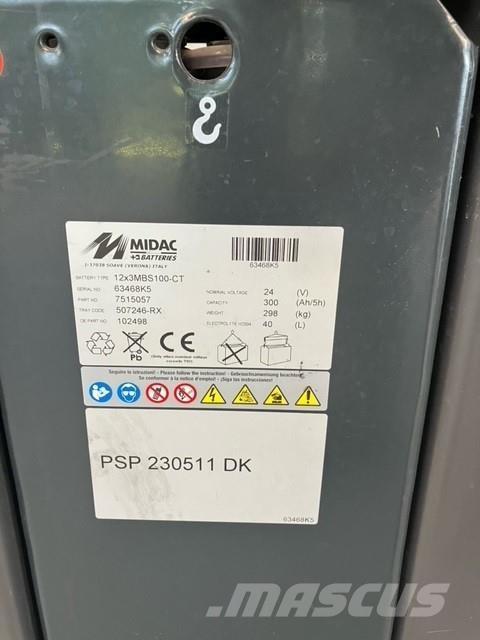 Atlet PSP125 Akülü depo ekipmanları