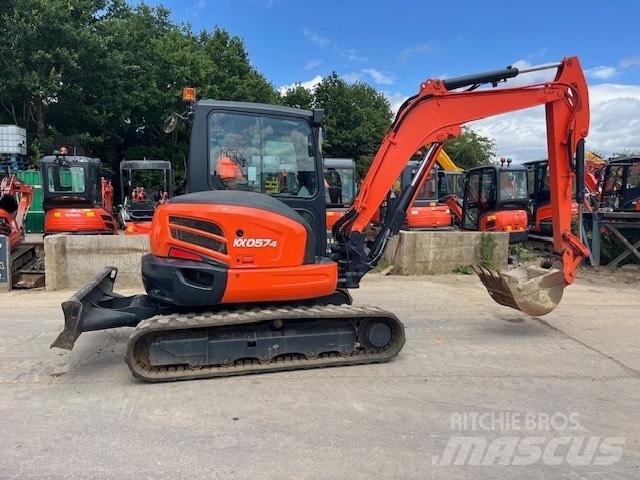 Kubota KX 057-4 Mini ekskavatörler, 7 tona dek