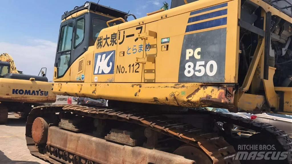 Komatsu PC 850 SE Paletli ekskavatörler