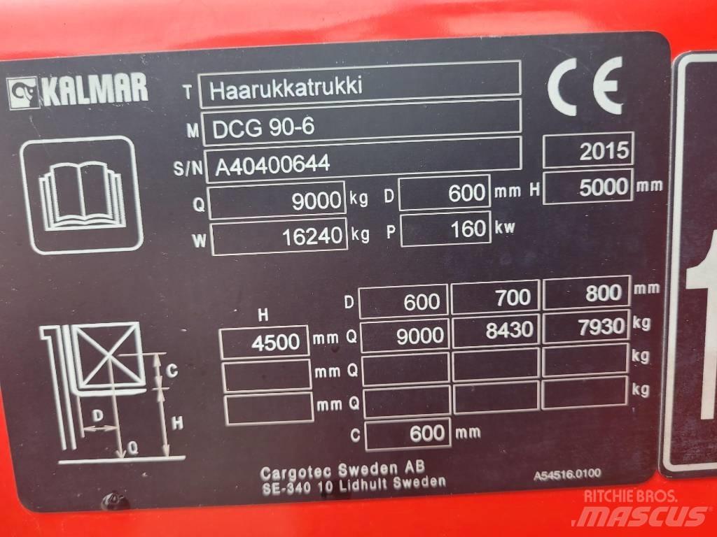 Kalmar DCG 90-6 Dizel forkliftler