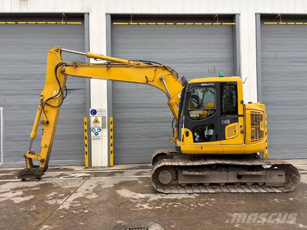 Komatsu PC138US-10 Paletli ekskavatörler