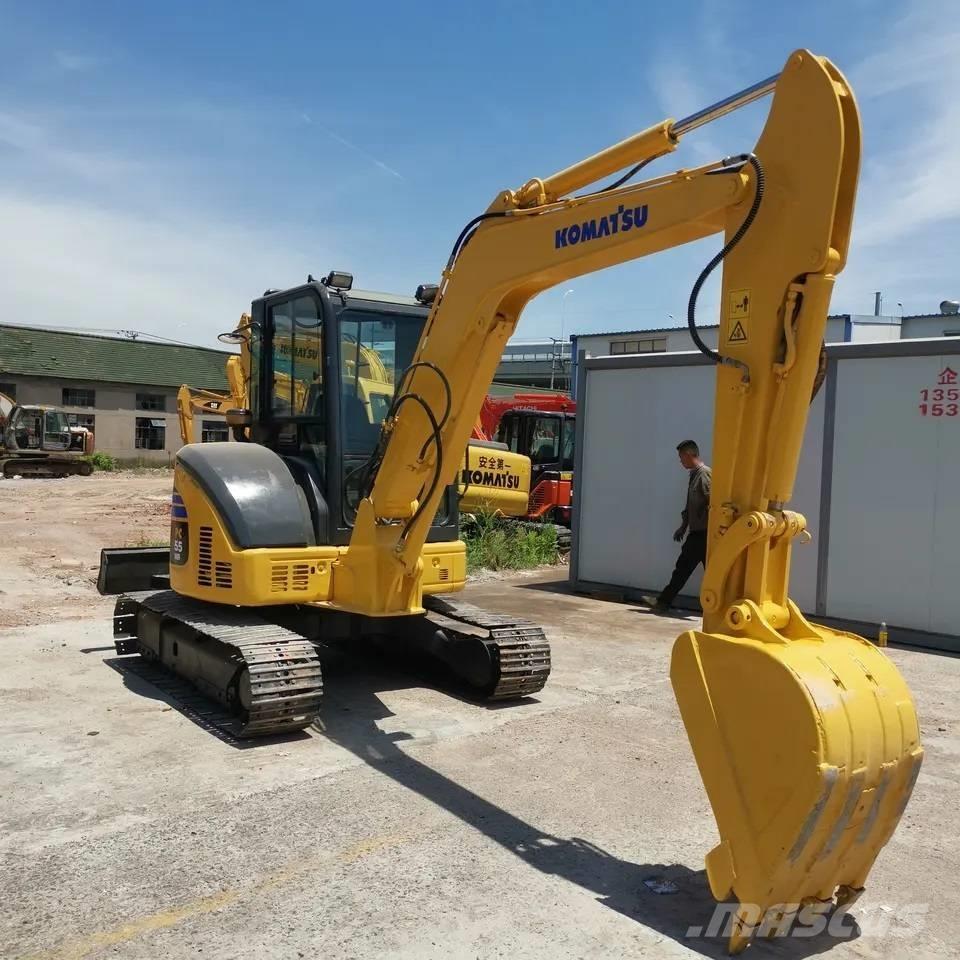 Komatsu PC 50 MR-2 Mini ekskavatörler, 7 tona dek
