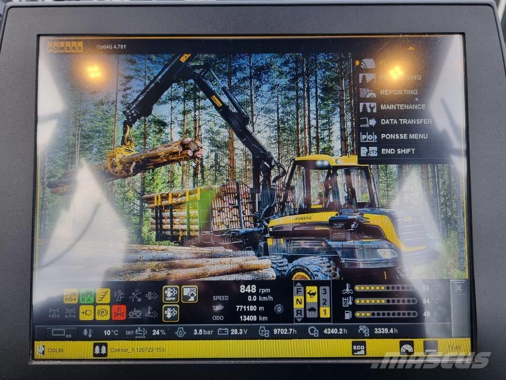 Ponsse Buffalo 8W Tomruk yükleyici traktörler