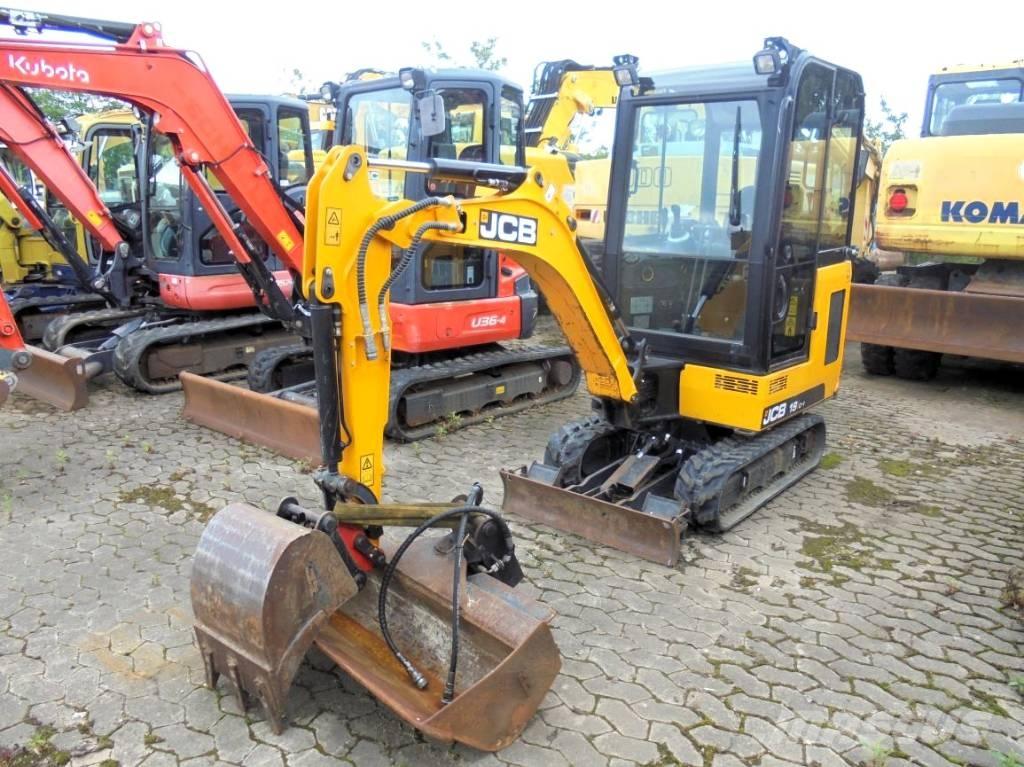 JCB 19 C-1 Mini ekskavatörler, 7 tona dek