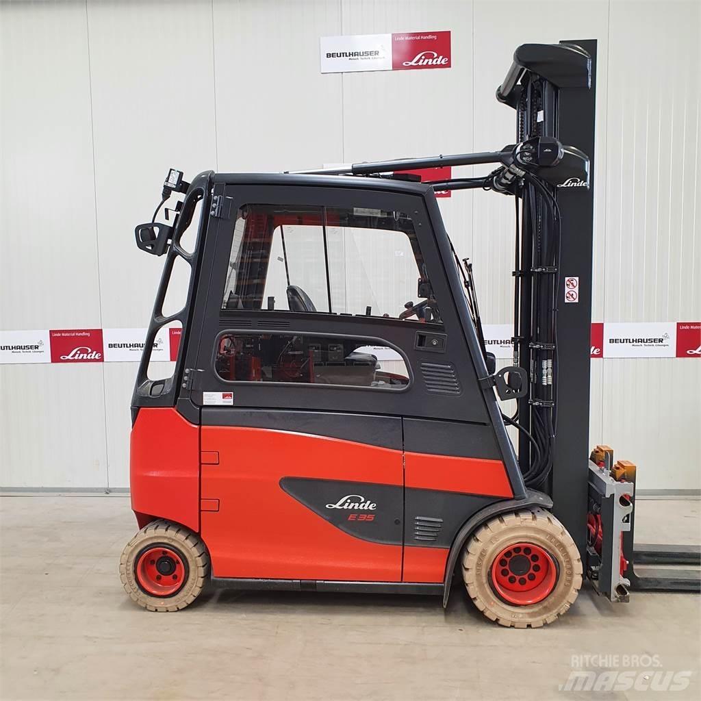 Linde E35HL Elektrikli forkliftler