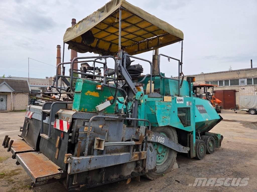 Vögele Super 1603 Asfalt sericiler