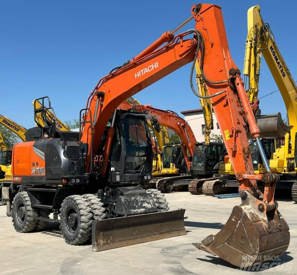 Hitachi ZX150W-7 Lastik tekerli ekskavatörler