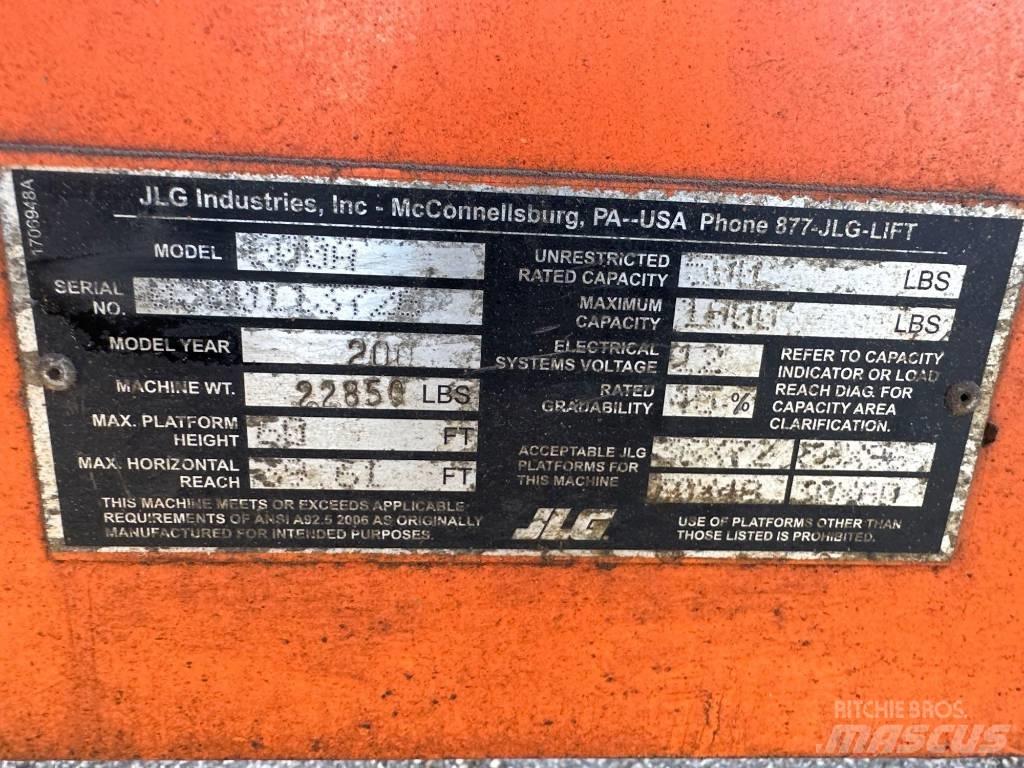 JLG 600A Körüklü personel platformları