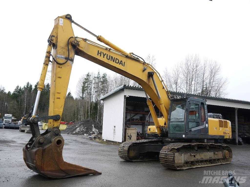 Hyundai R 320 LC-7A Paletli ekskavatörler