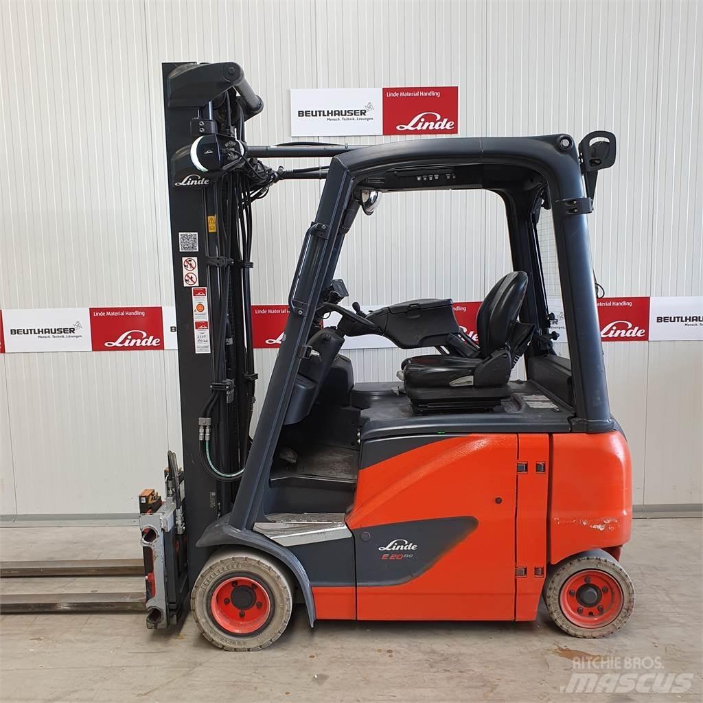 Linde E20PH Elektrikli forkliftler