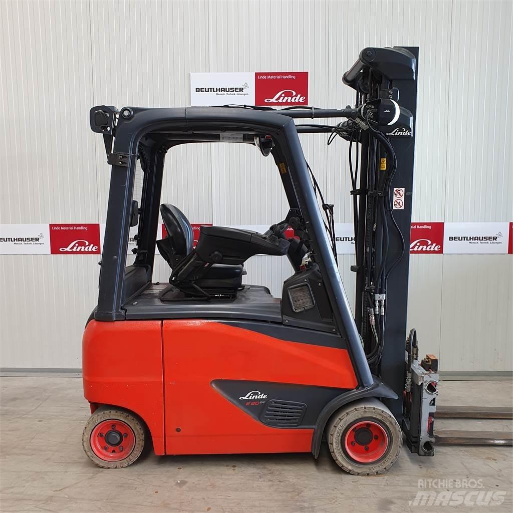 Linde E20PH Elektrikli forkliftler