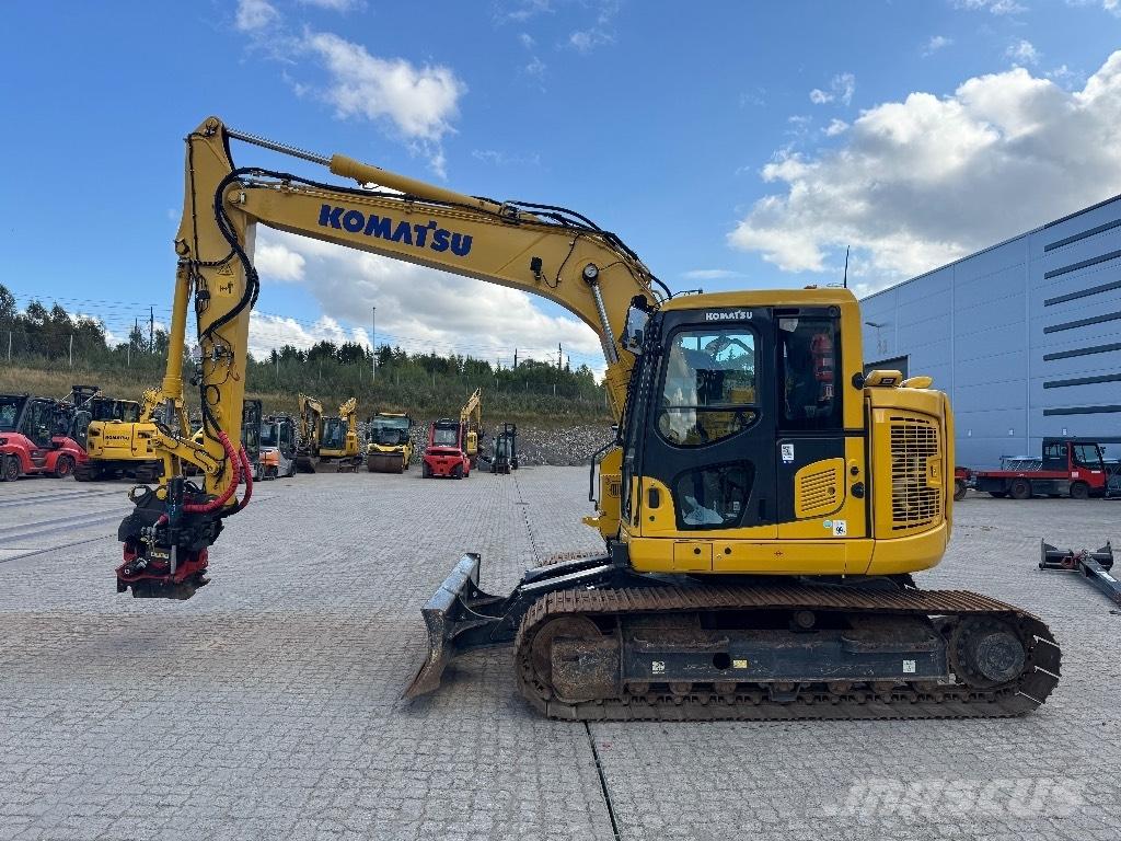Komatsu PC 138 US-11 Paletli ekskavatörler