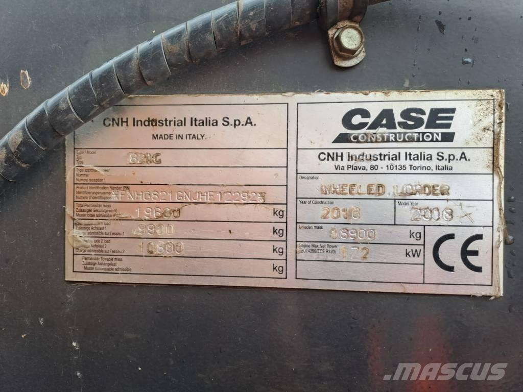 CASE 821 G Evolution Tekerlekli yükleyiciler