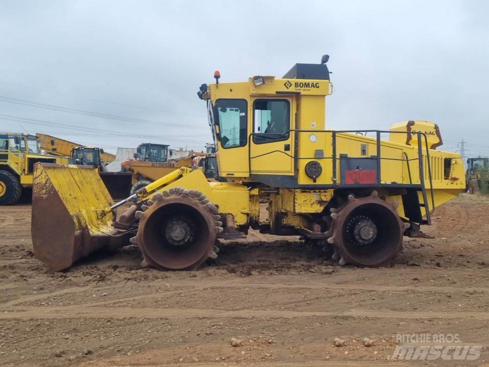 Bomag BC722RB2 Sıkıştırma tokmakları