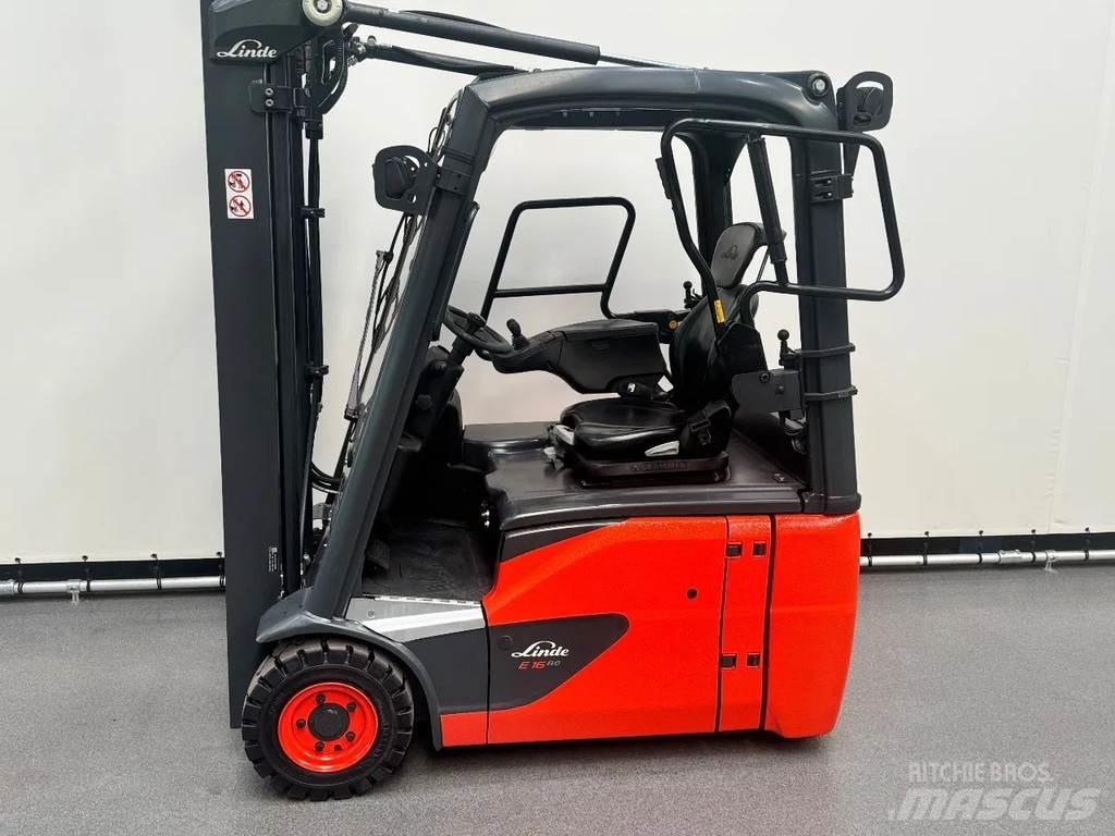 Linde 386 E 16-02 Elektrikli forkliftler
