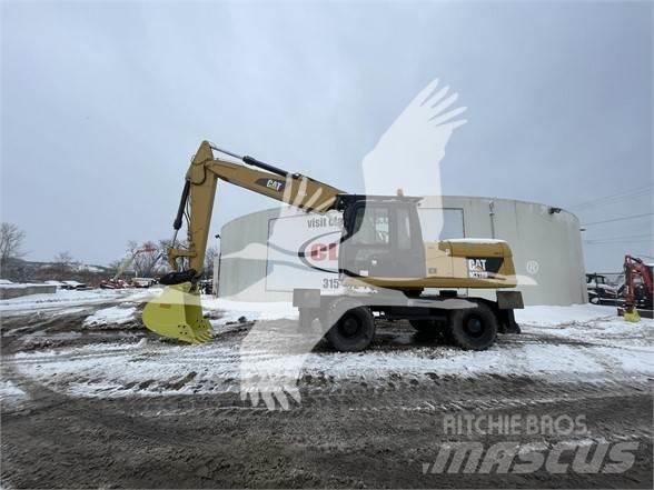 CAT M318D Lastik tekerli ekskavatörler