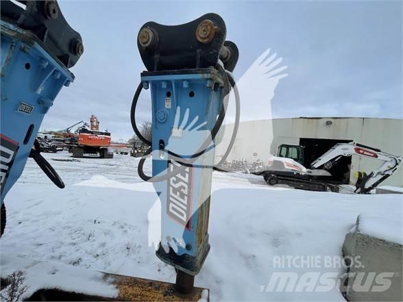  DIESEL DE120 Hidrolik kırıcılar