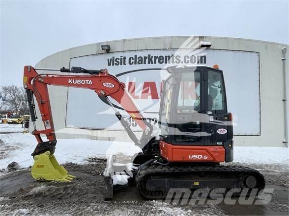 Kubota U55-5 Mini ekskavatörler, 7 tona dek