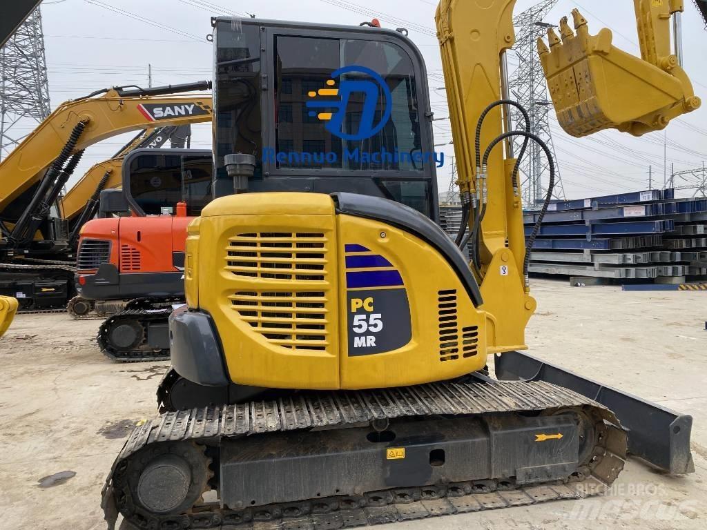 Komatsu PC 55 MR Mini ekskavatörler, 7 tona dek