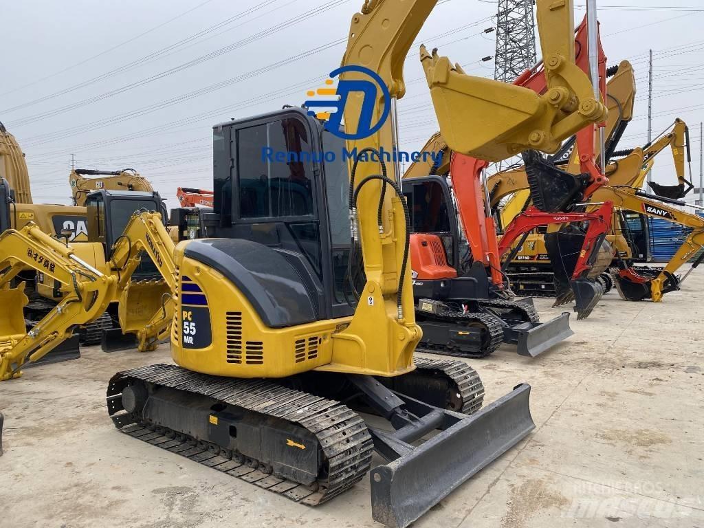 Komatsu PC 55 MR Mini ekskavatörler, 7 tona dek