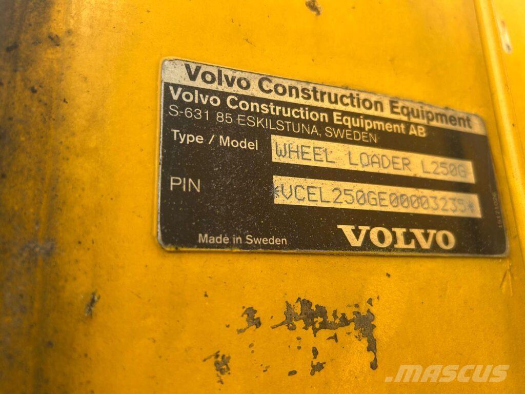 Volvo L250G Tekerlekli yükleyiciler