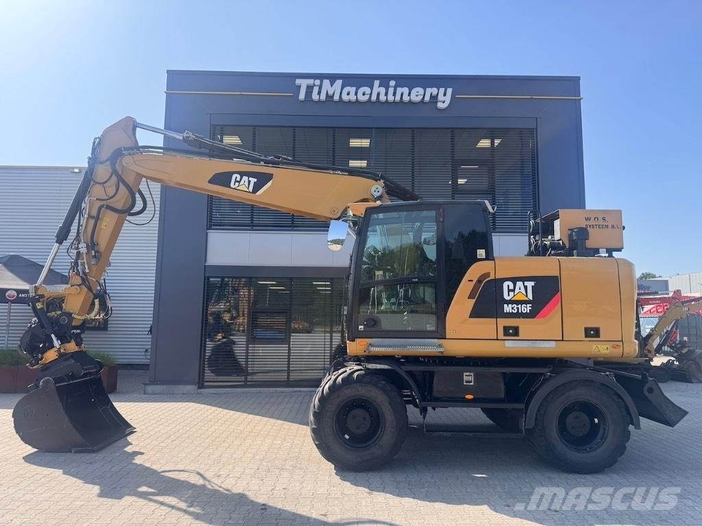 CAT M316F Lastik tekerli ekskavatörler