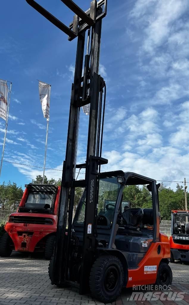 Toyota 02-8 FG F 25 LPG'li forkliftler