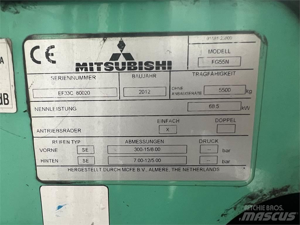 Mitsubishi FG 55 N LPG'li forkliftler