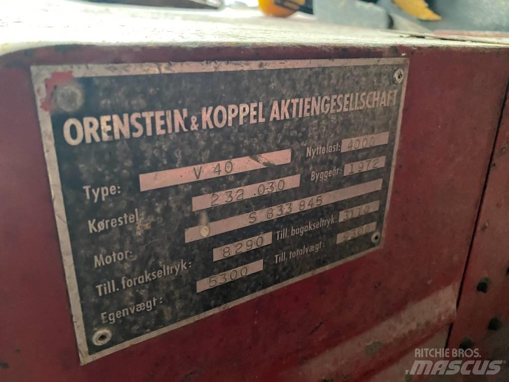 O&K V 40 Dizel forkliftler