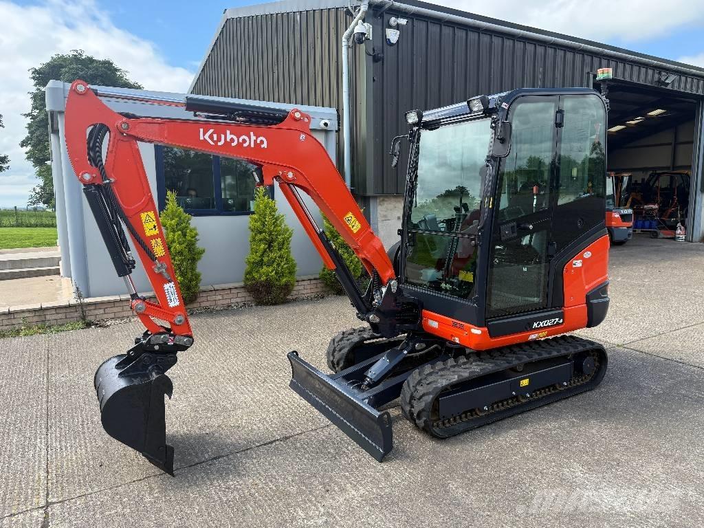 Kubota KX027-4 Mini ekskavatörler, 7 tona dek