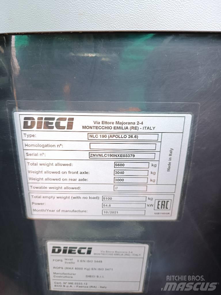 Dieci Apollo 26.6 Teleskopik yükleyiciler